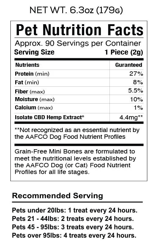 Cookies - CBD Pet Treat 16oz 400mg - Soft Chew - Baked Bones product image (3)