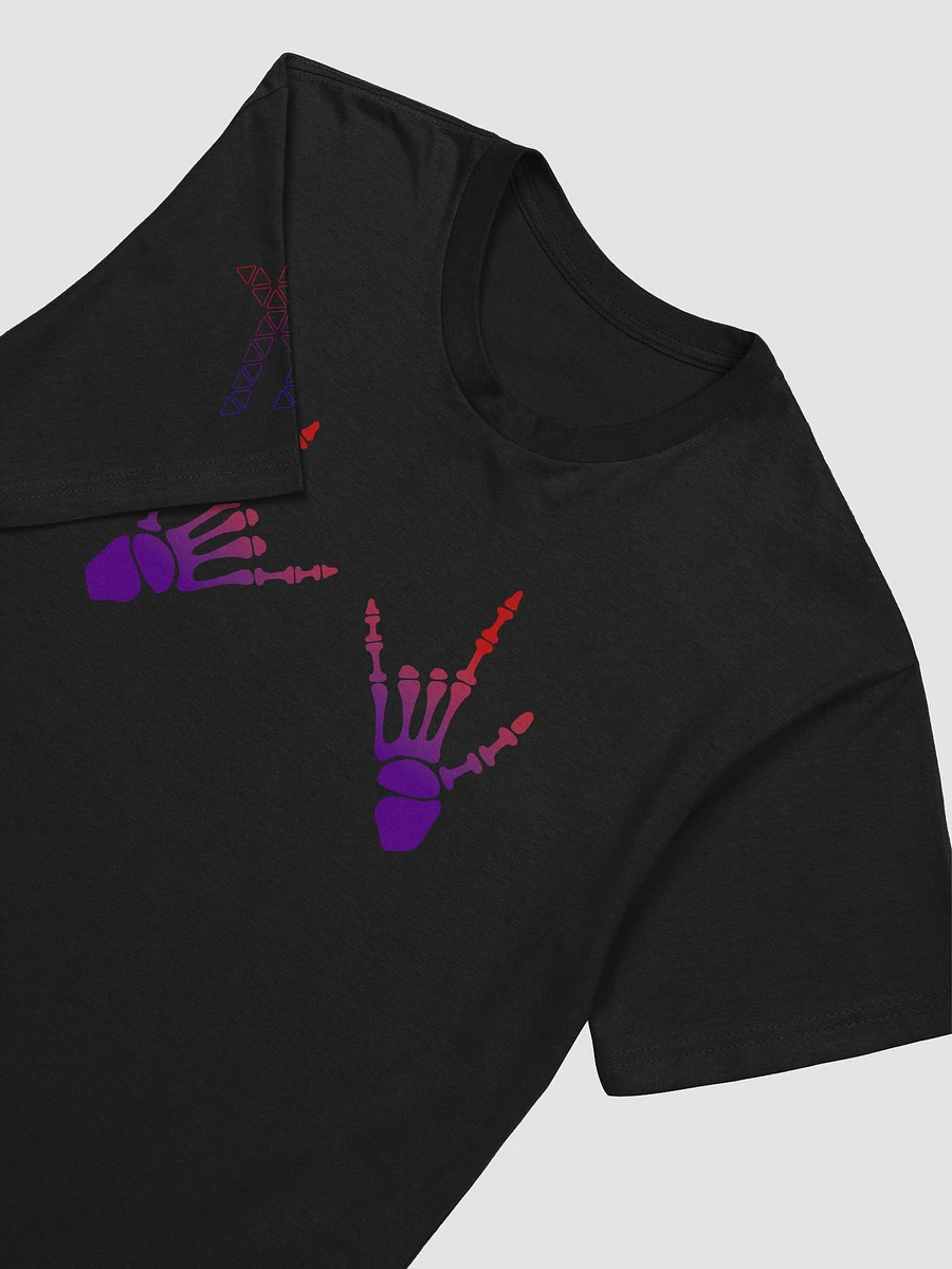 [Red/Purple] Bone Hands Let's Go Supersoft T-Shirt product image (4)