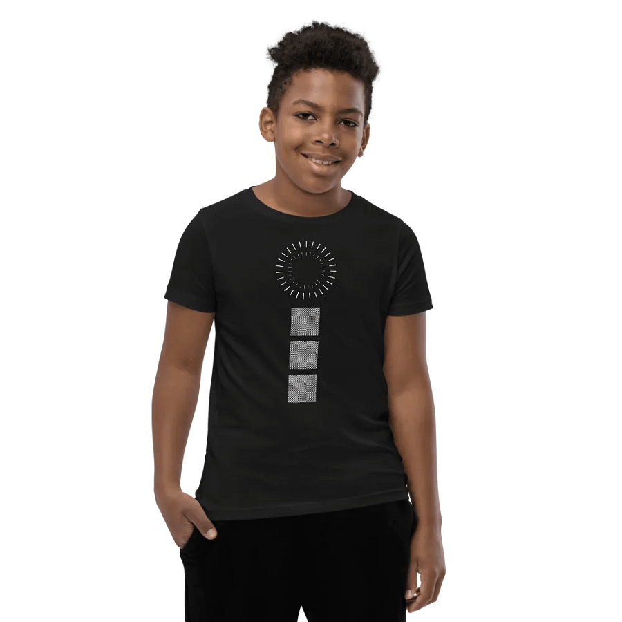 Squares and Circle Youth T-Shirt product image (8)
