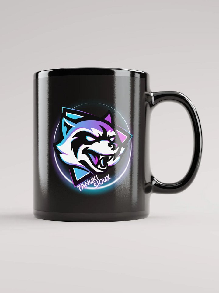Black Glossy Mug product image (2)