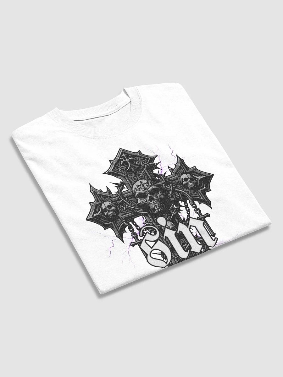 Flash Skull Sin | Gildan Unisex Heavyweight T-Shirt product image (5)
