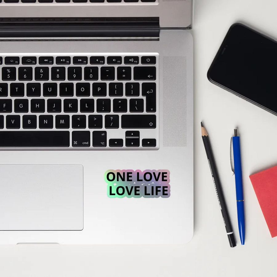 ONE LOVE LOVE LIFE stickers product image (12)