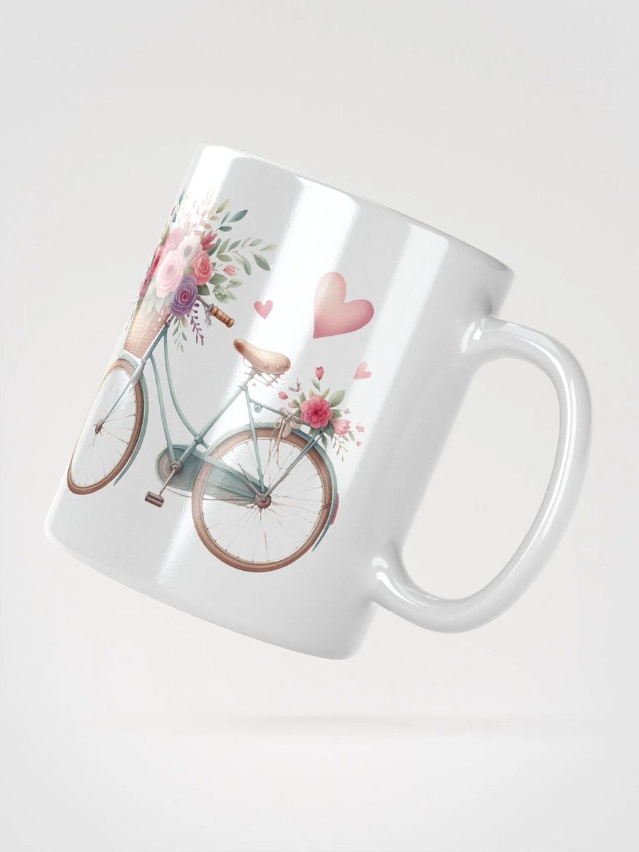 Vintage Bicycle Bouquet Mug product image (3)