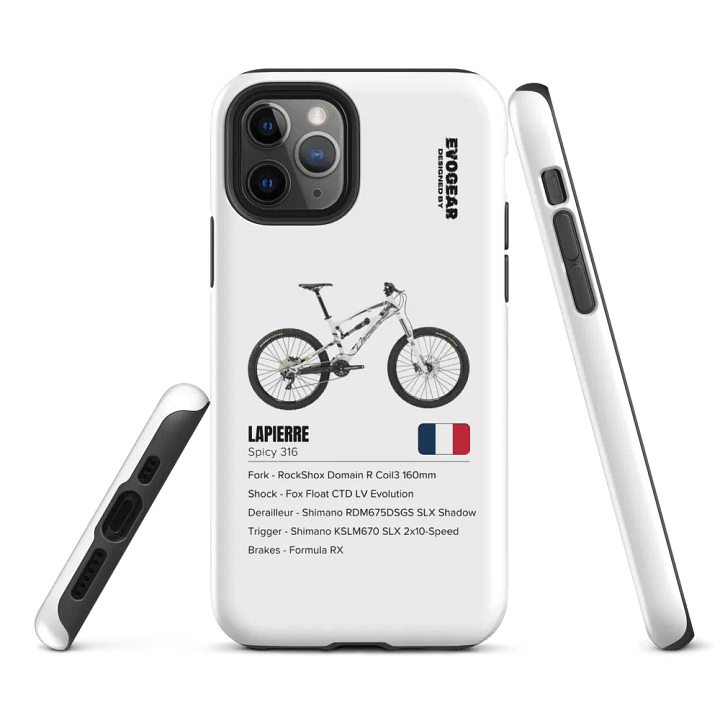 White Lapierre Spicy 316 iPhone Case product image (3)