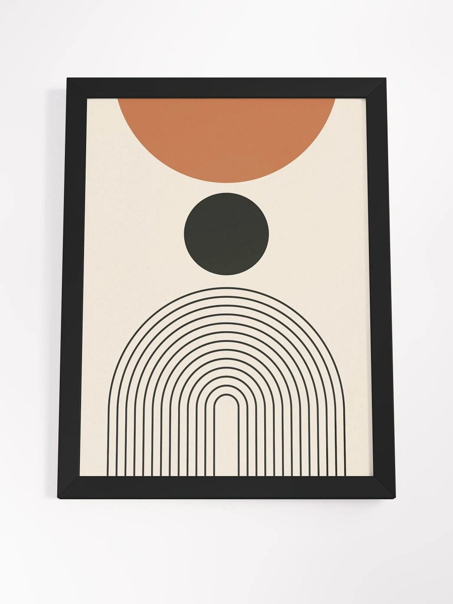 Abstract Harmony Framed Matte Poster product image (39)