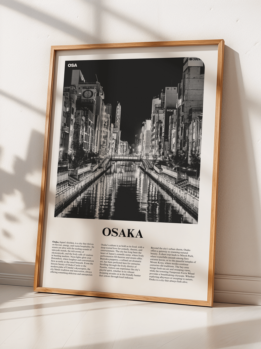 Osaka 01 Newspaper Poster product image (2)