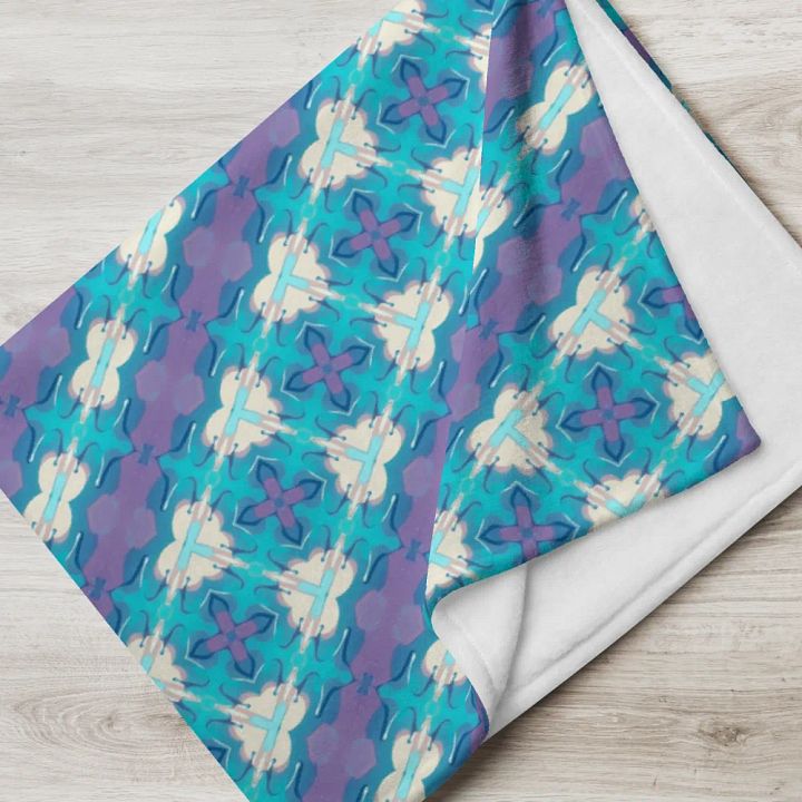 Hearts & Crosses Throw Blanket product image (1)