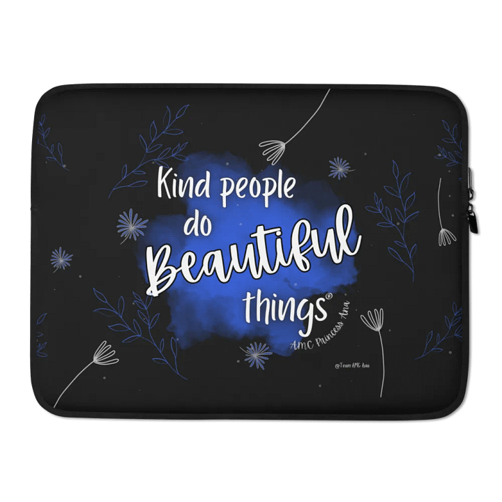 KPDBT - Black/Blue Laptop Sleeve product image (2)