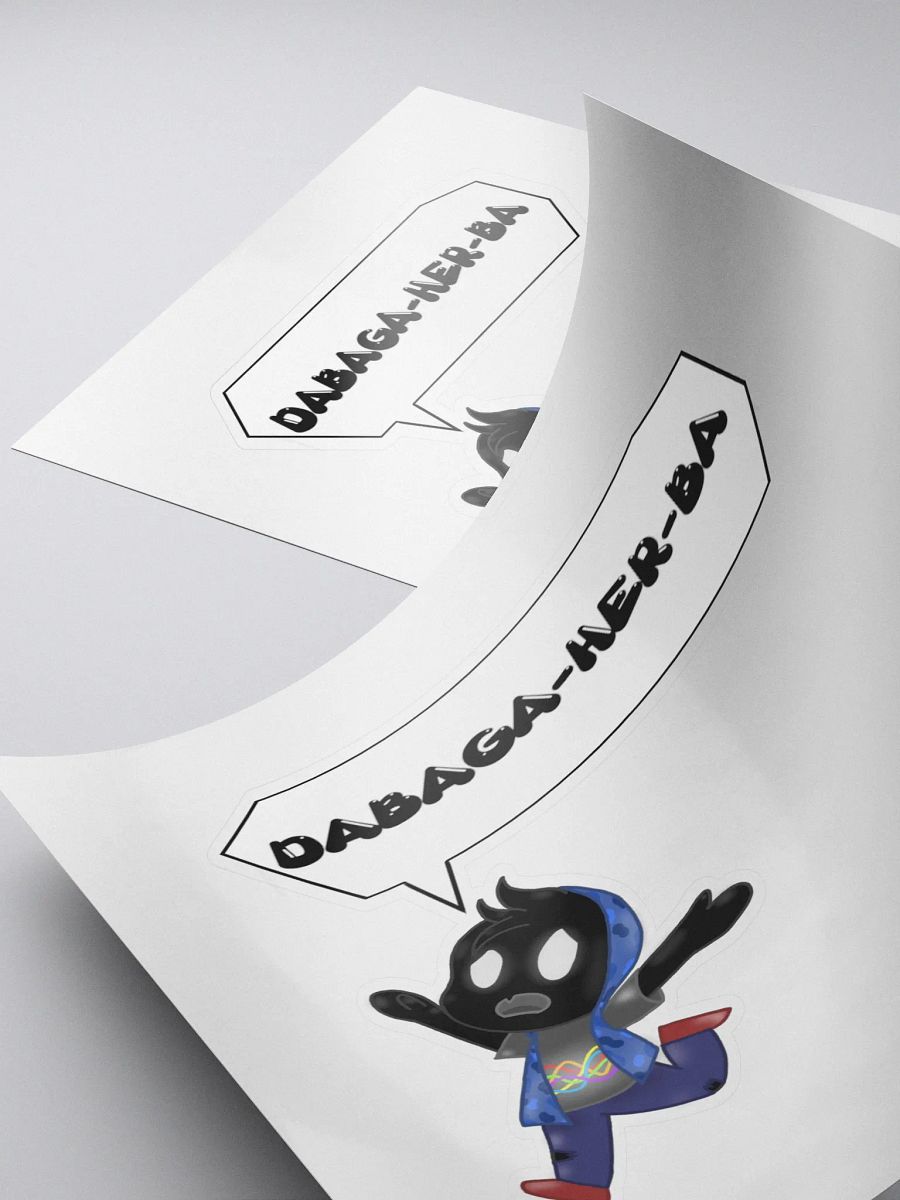 Scared Az' Sticker product image (4)