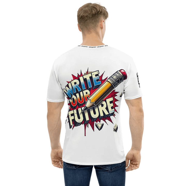 Write Your Future White Tee product image (1)