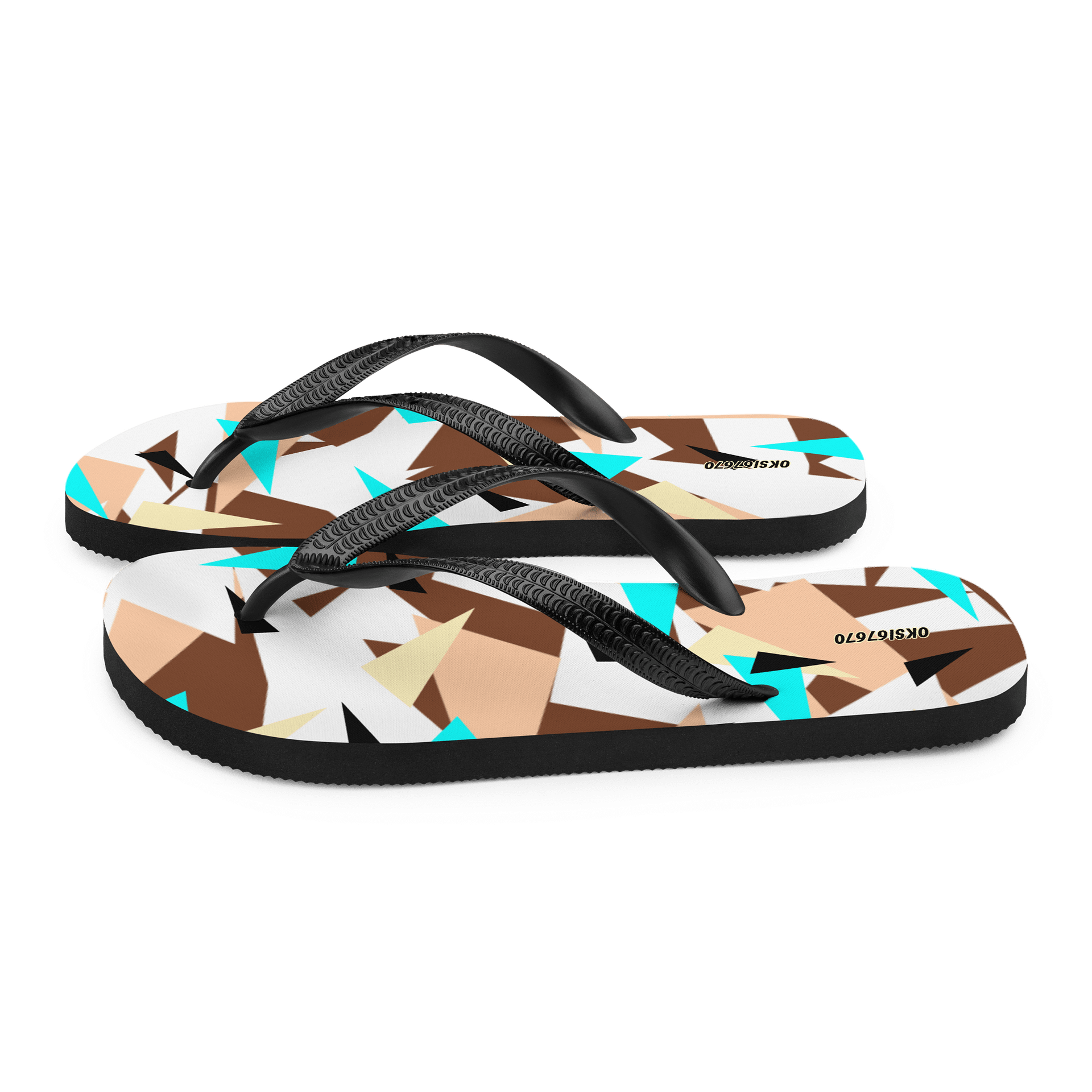 Geometric Bliss Flip-Flops product image (5)