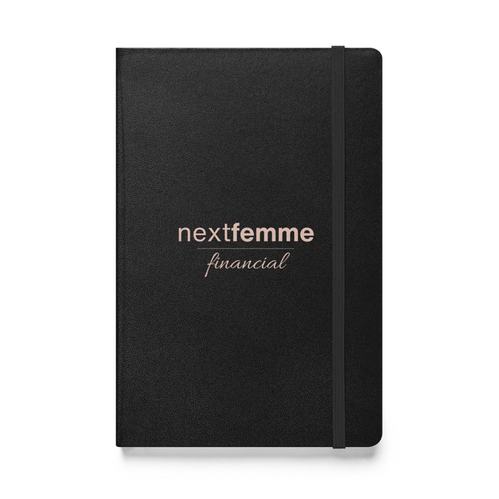 Next Femme Financial Hardcover Journal - Pink Logotype product image (1)