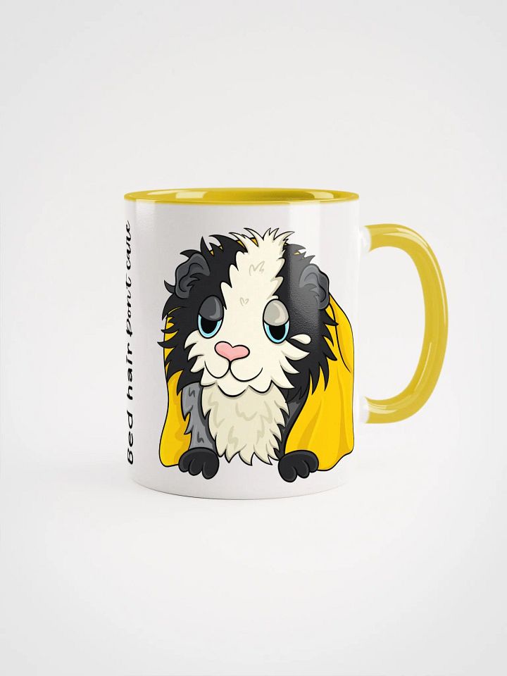 Bed Hair Don't Care Guinea Pig Mug product image (1)