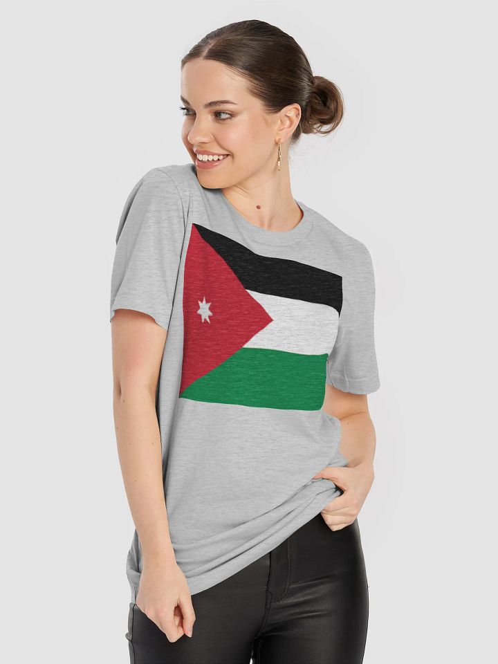 Exclusive Graphic Grove Supersoft Unisex Jordanian Flag T-Shirt product image (1)