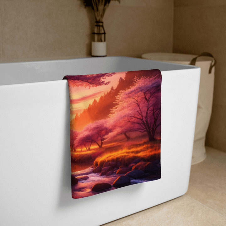Sunset Serenity Towel product image (2)