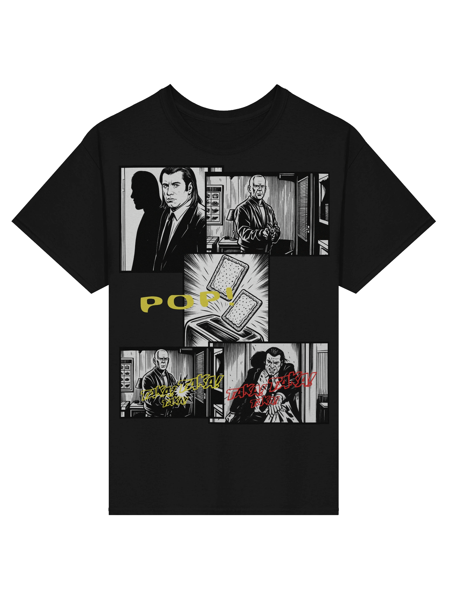 Pulp Fiction inspired Vincent Death Scene T-Shirt product image (7)