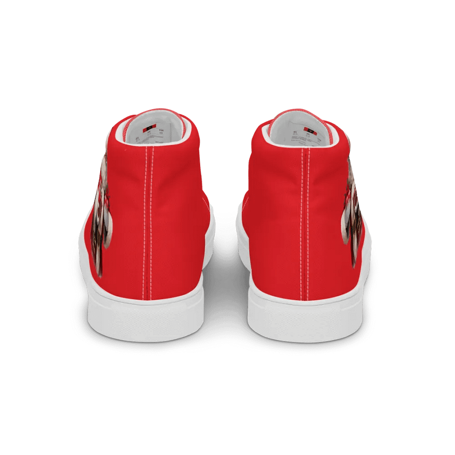 Santa Claus Retro High Tops Women Shoes product image (5)