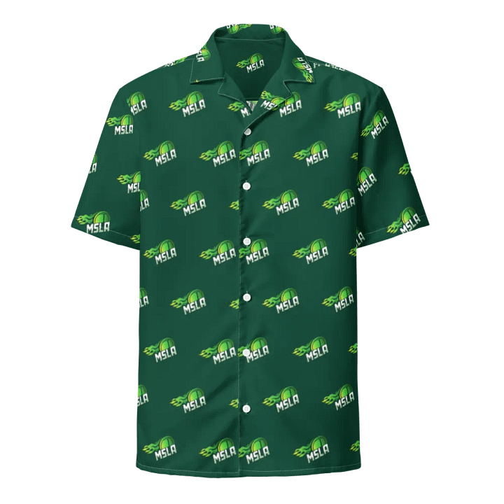 MSLA Green Hawaiian Shirt product image (1)