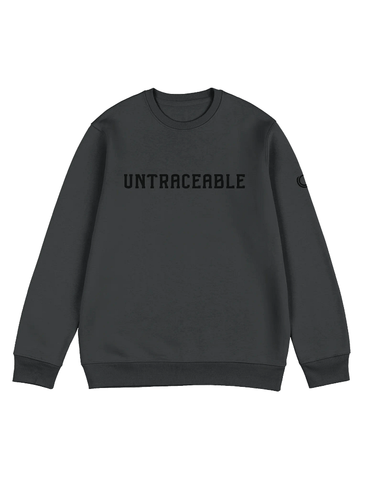 Stealth - Black Wordmark Crewneck product image (1)