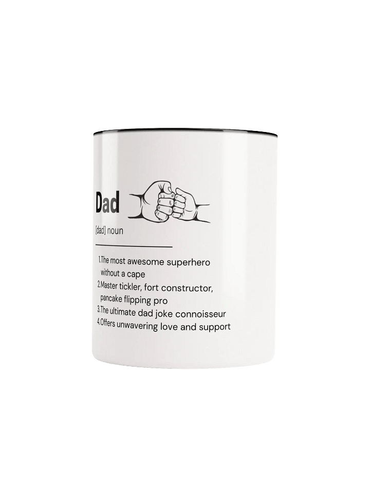 Dad Vibrant Touch Ceramic Mug product image (1)