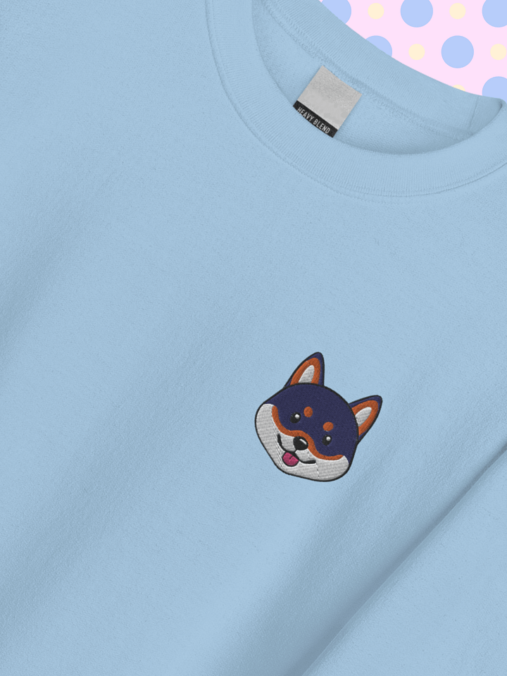 Cheerful Shiba Inu Crewneck Sweatshirt product image (2)