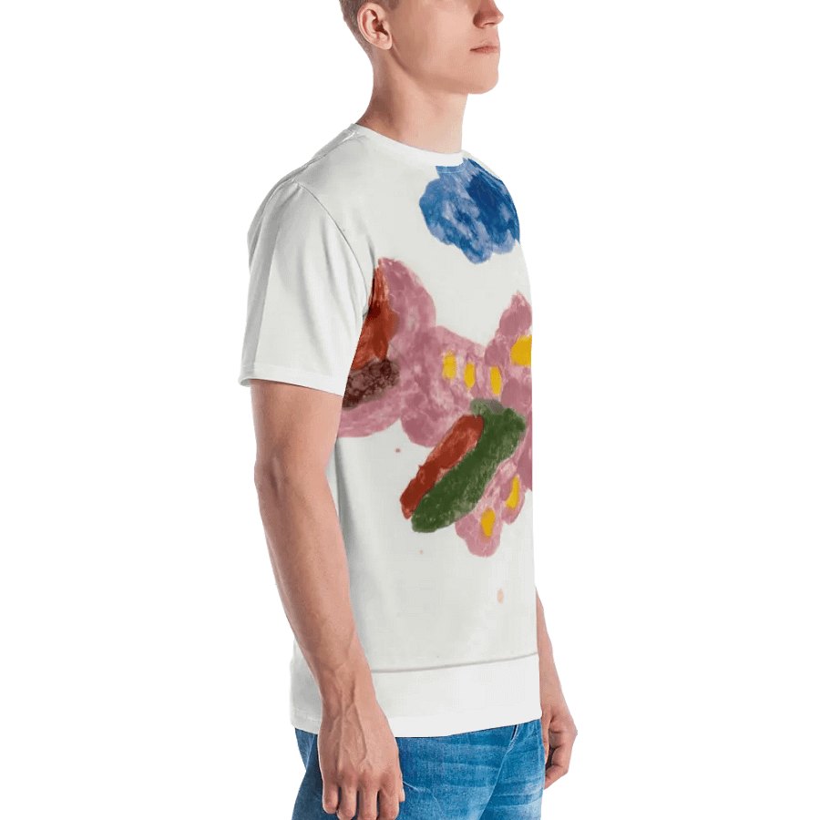 Kid Airplane (All-Over Print Crew Neck T-Shirt) product image (3)