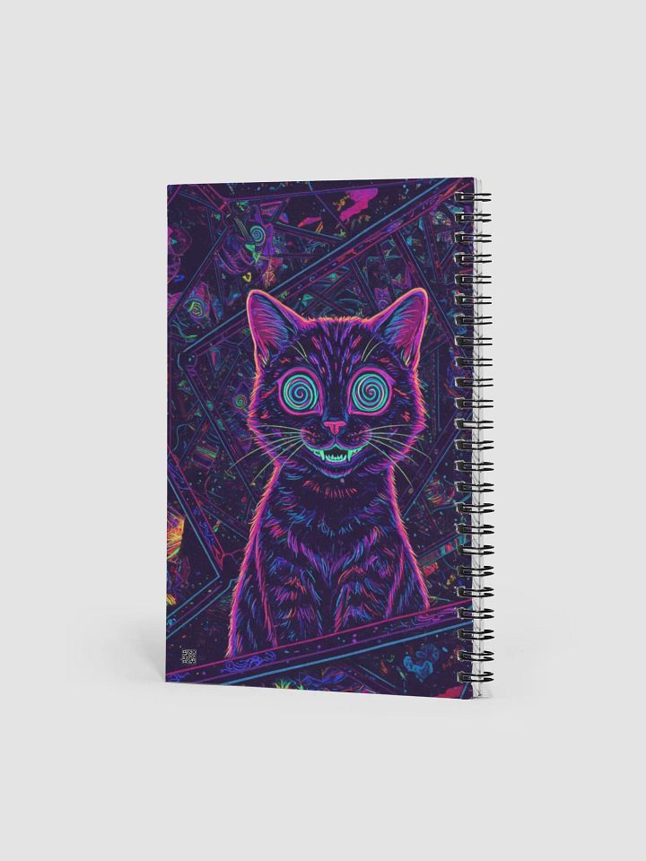 Crazy Kitty Spiral Notebook product image (2)
