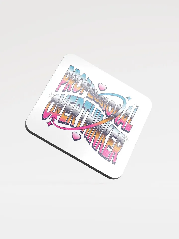 Professional Overthinker Whimsical Coaster product image (1)