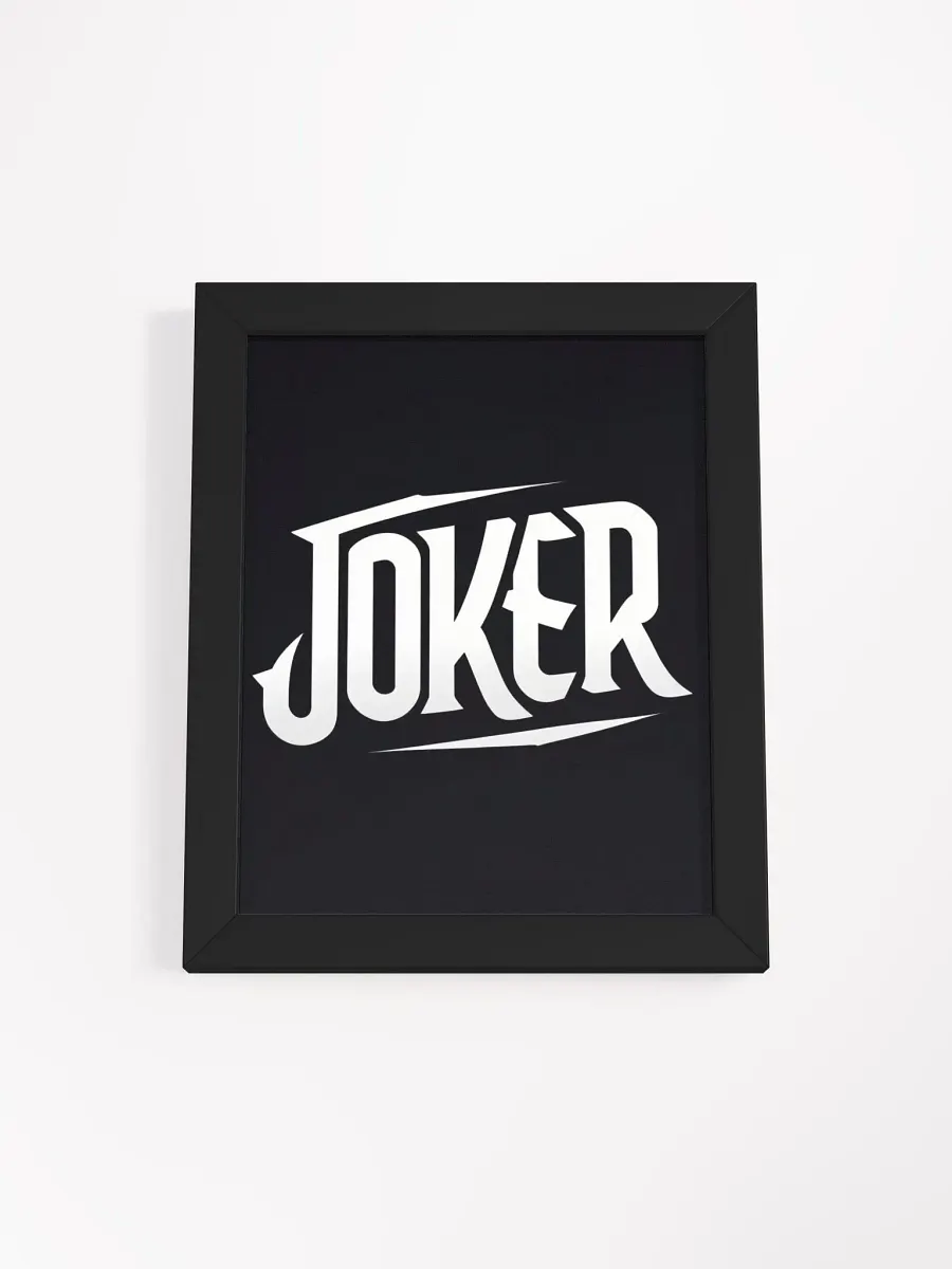 Joker Framed Matte Poster product image (1)