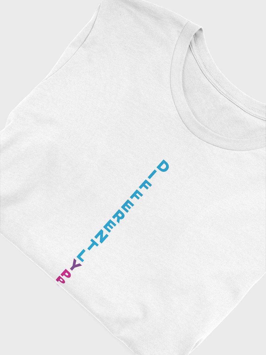 Differently Happy white T product image (4)