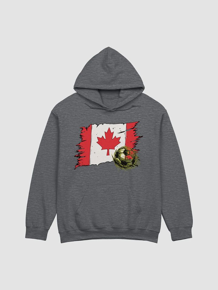 Canada Flag Soccer Football Ball Hoodie product image (1)