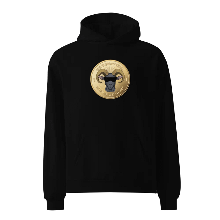 Bold Coin Hoodie [Black] product image (1)