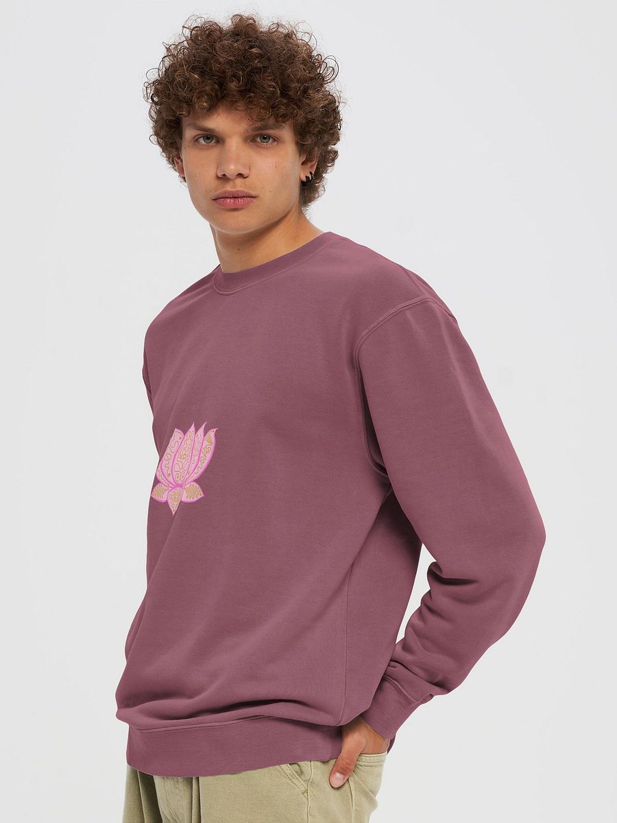 Golden Lotus Unisex Sweatshirt product image (5)
