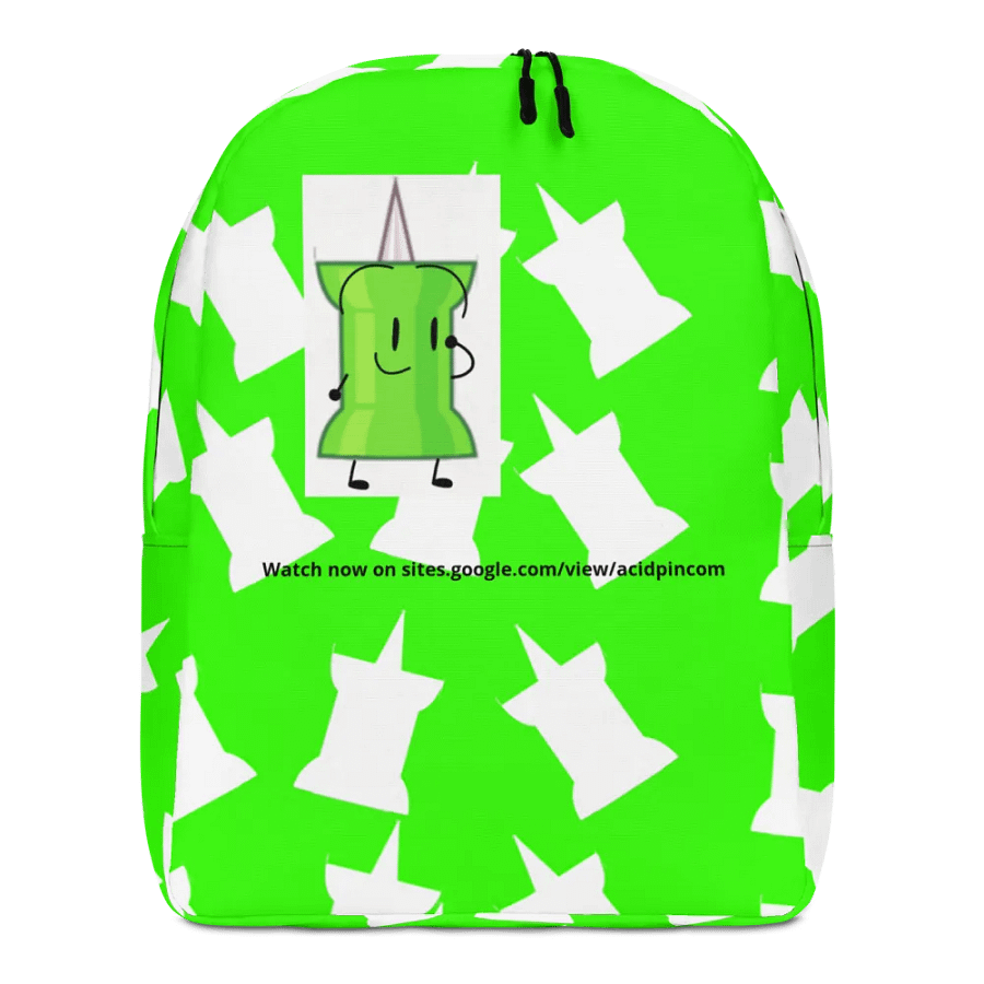 Acid pin pattern backpack product image (1)