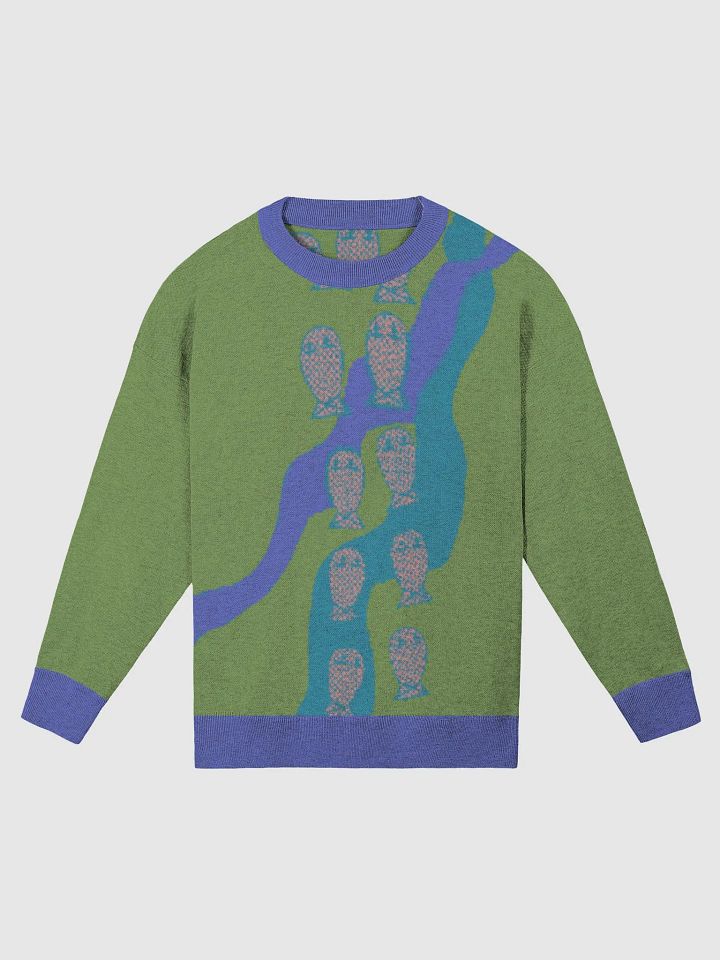 Swimming Fishies Relaxed Fit Sweater product image (4)