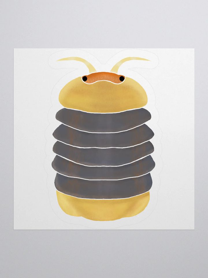 Rubber Ducky Isopod Sticker product image (1)