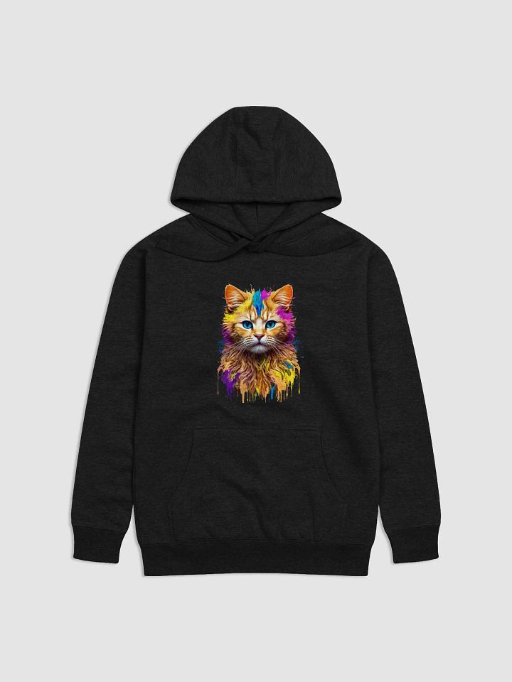 Splatter Cat Unisex Hoodie product image (2)