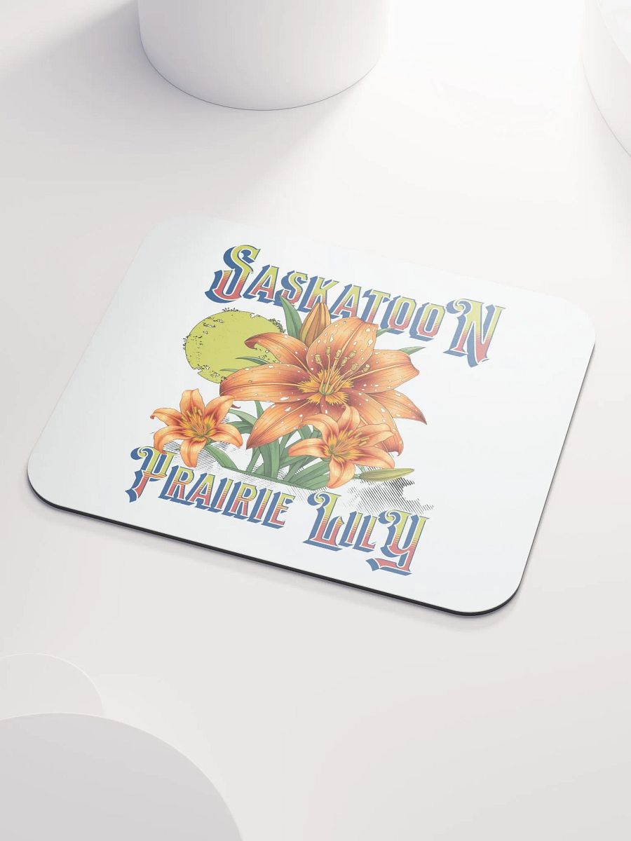 Saskatoon Prairie Lily Paradise Mouse Pad product image (3)