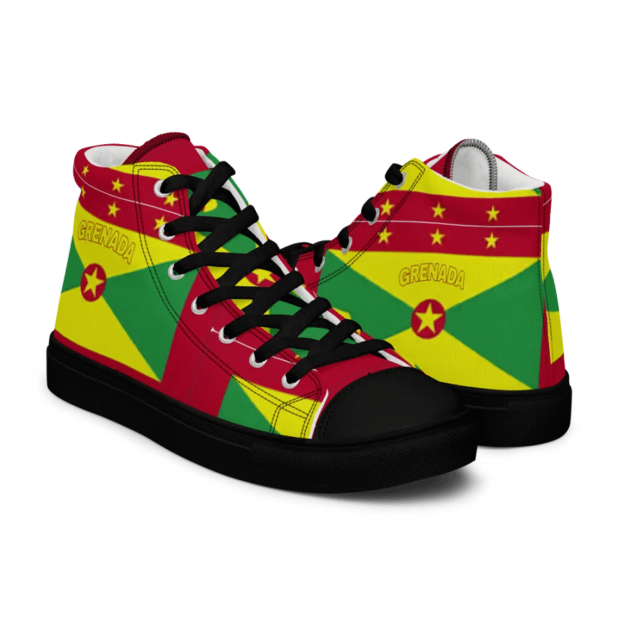 Grenada Flag Women's High Tops product image (11)