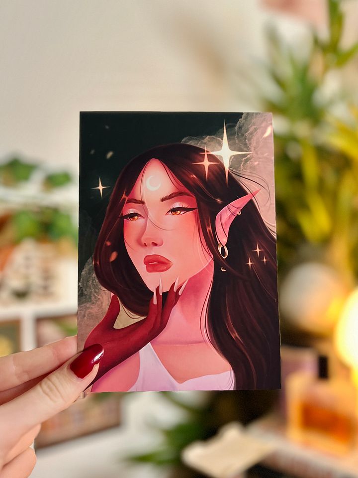 Luna Fae art print product image (2)