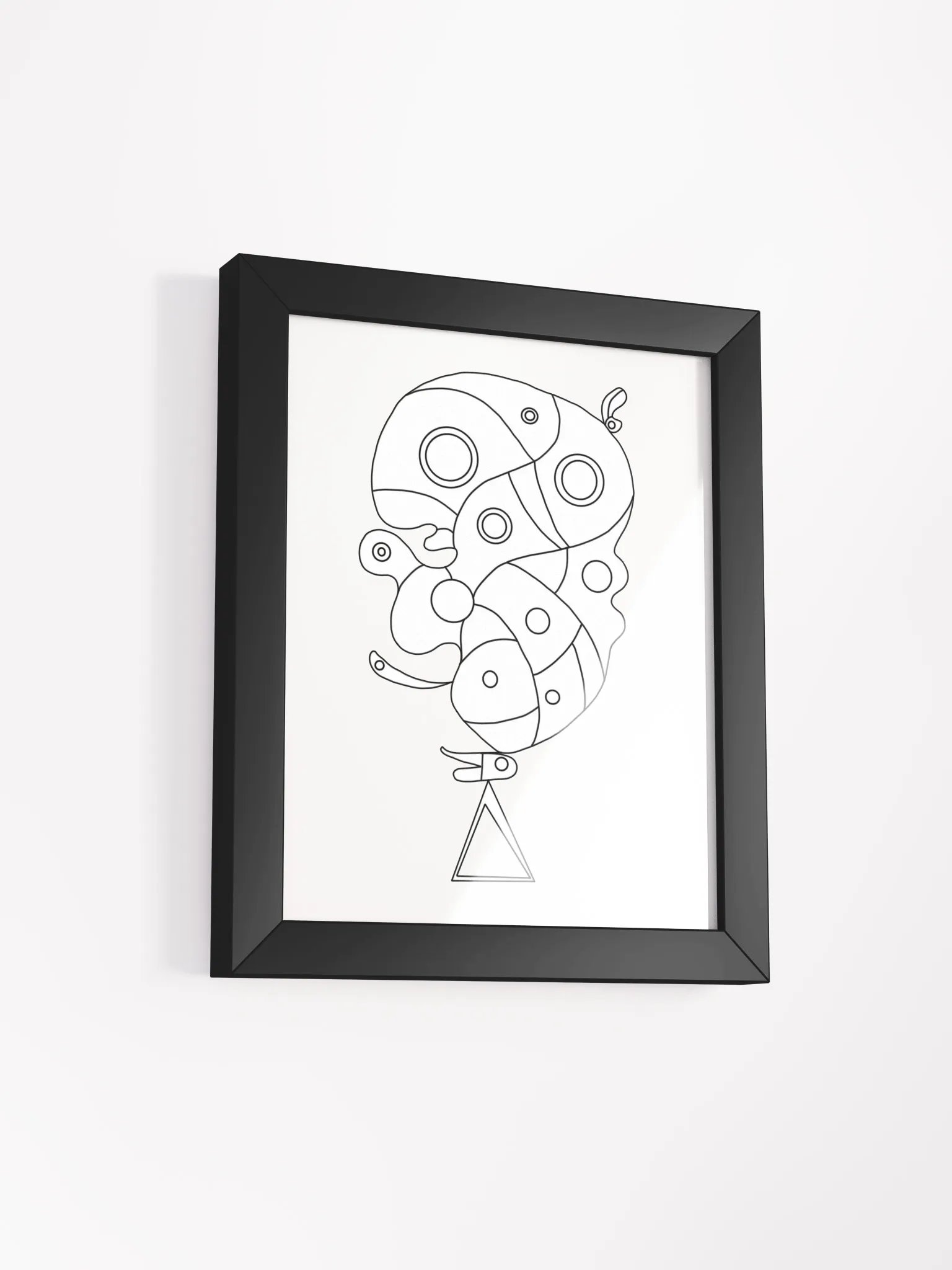 Color-Your-Own Kandinsky's Framed Poster! product image (25)