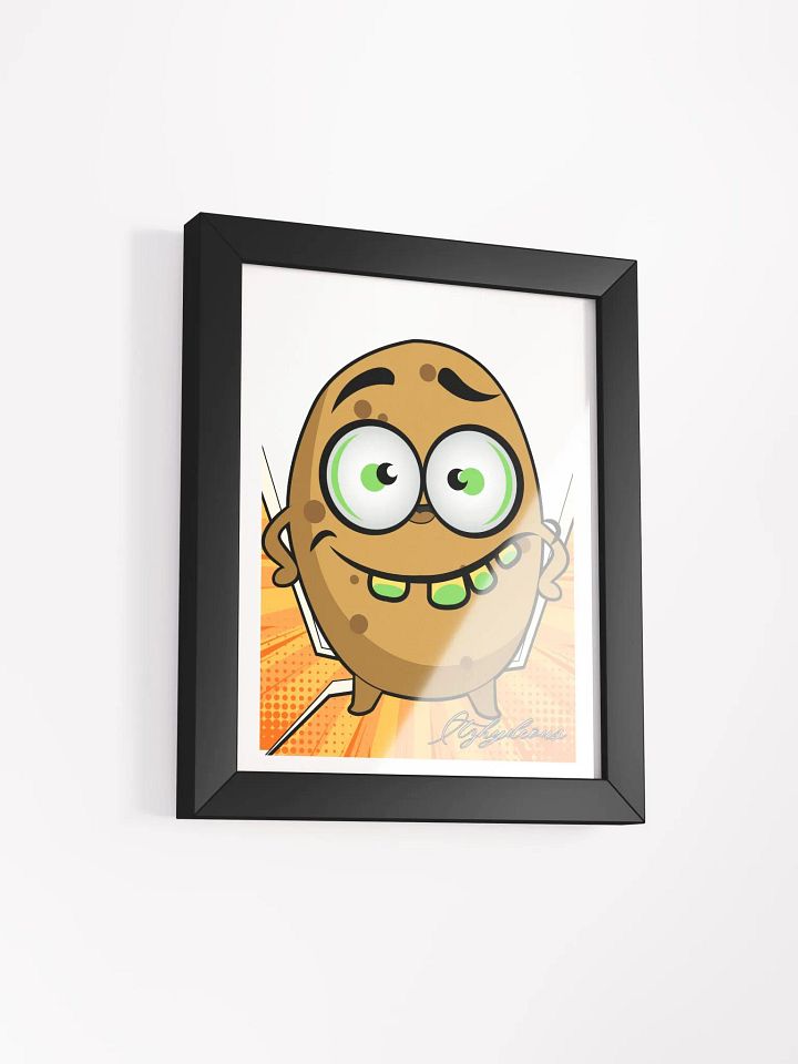Poptropica Potato Smiles Framed Poster product image (2)