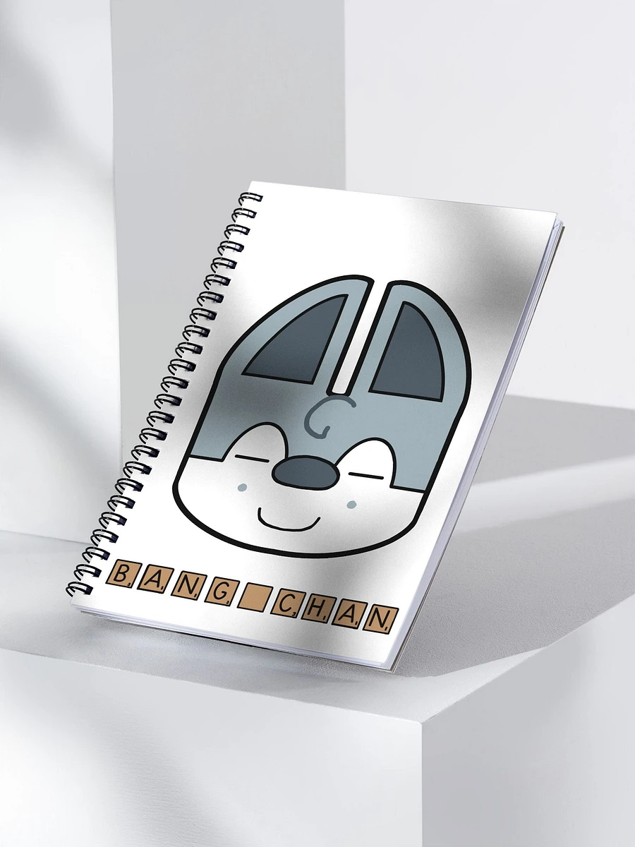 Wolf chan and tile notebook product image (3)