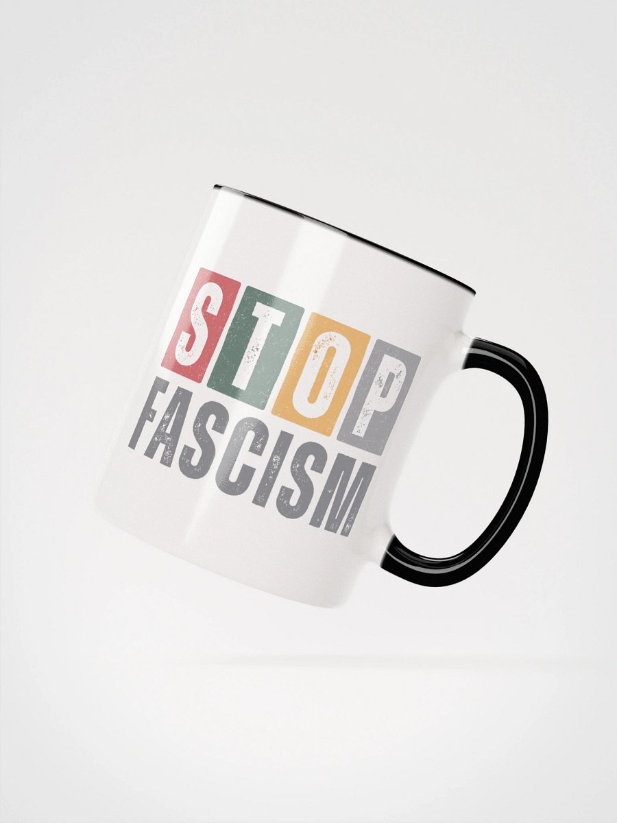 Stop Fascism Mug - Being Liberal product image (5)