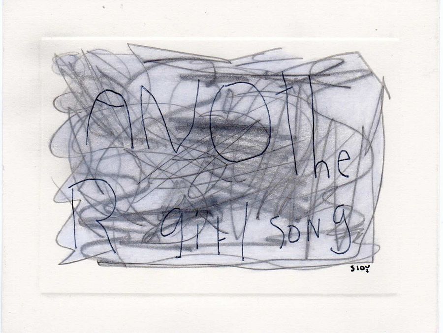 Another Girl Song panel card print product image (1)
