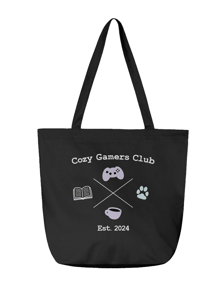 Cozy Gamer Icons Eco-Friendly Tote Bag product image (2)
