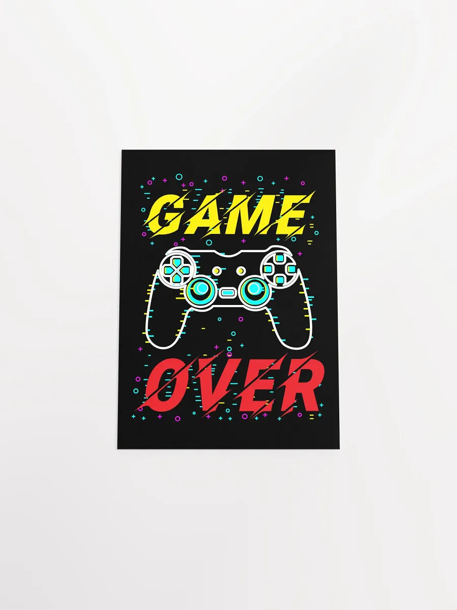 Game Over Matte Poster product image (4)