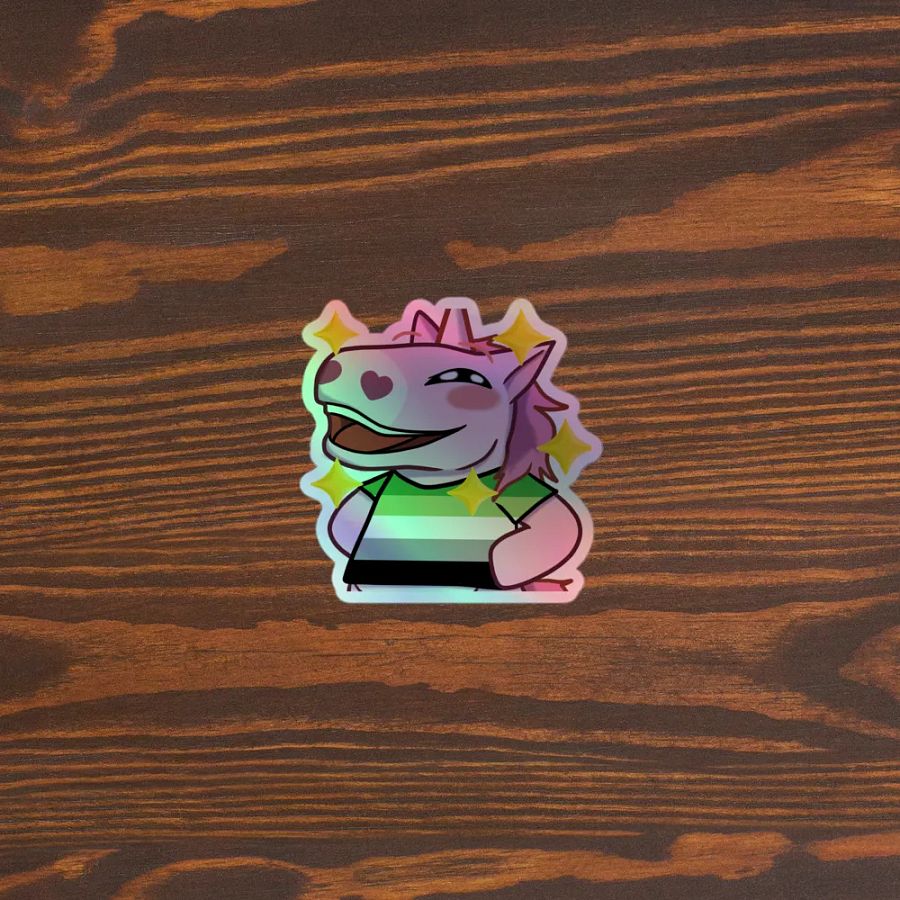 ARO Pride Holographic Sticker product image (5)