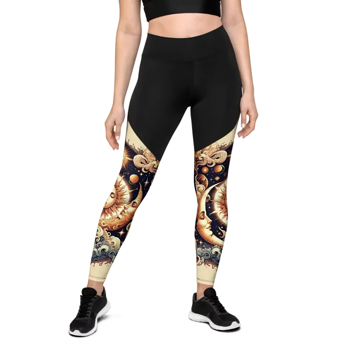 All-Over Print Sports Leggings product image (1)