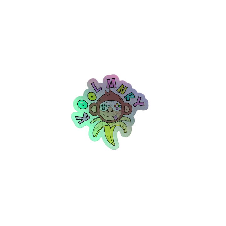 Holo KoolMnky sticker product image (1)